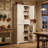 72" Tall Bathroom Storage Cabinet With Door Racks, Freestanding Linen Tower With Drawer & Adjustable Shelves (Black / White / Grey)-123594302