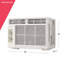 Climatiseur de fenêtre 5 000 BTU