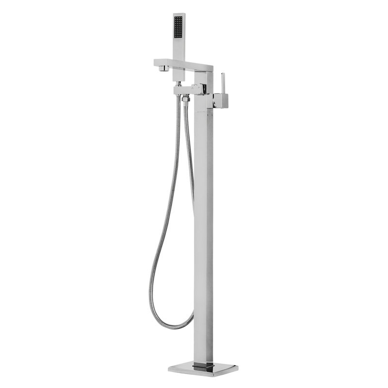 1 Handle Floor Bath Filler with Diverter