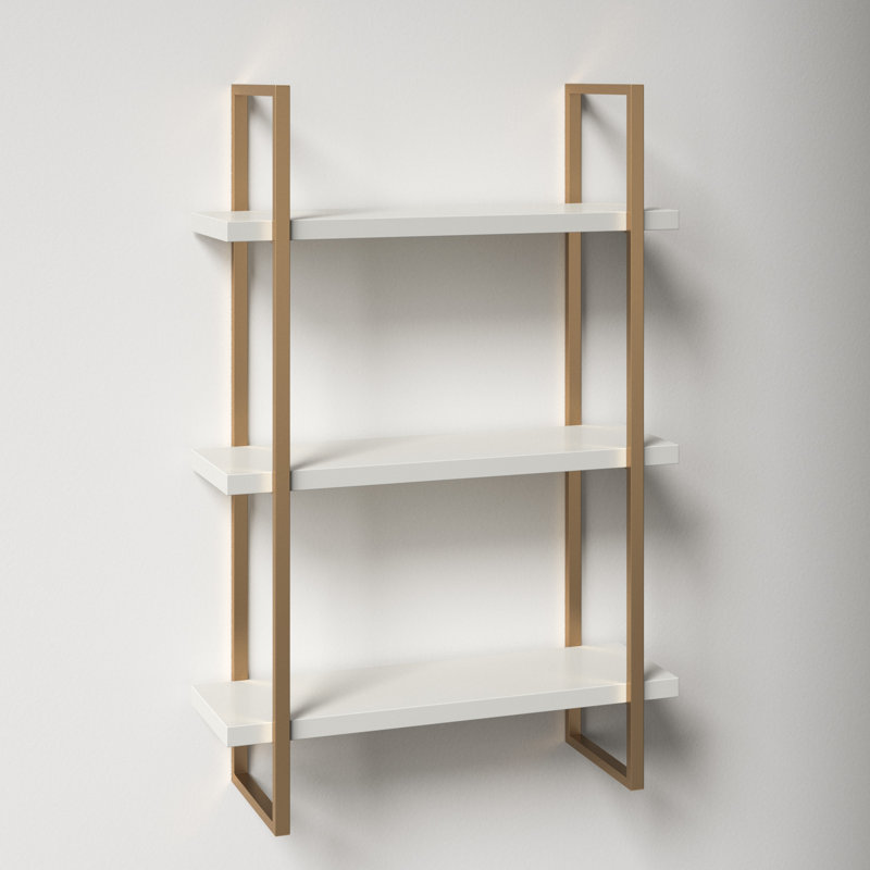 Netta 3 Piece Metal Accent Shelf