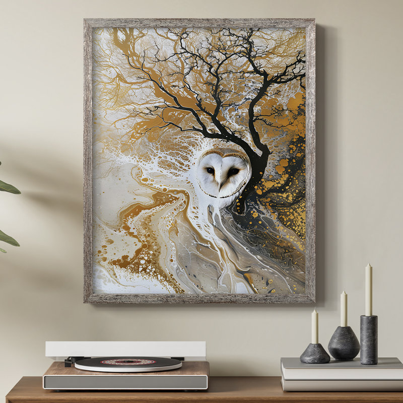 ANIMALS Series Lxxxi, reproduction encadrée - bois massif, H 15 po x l 12 po