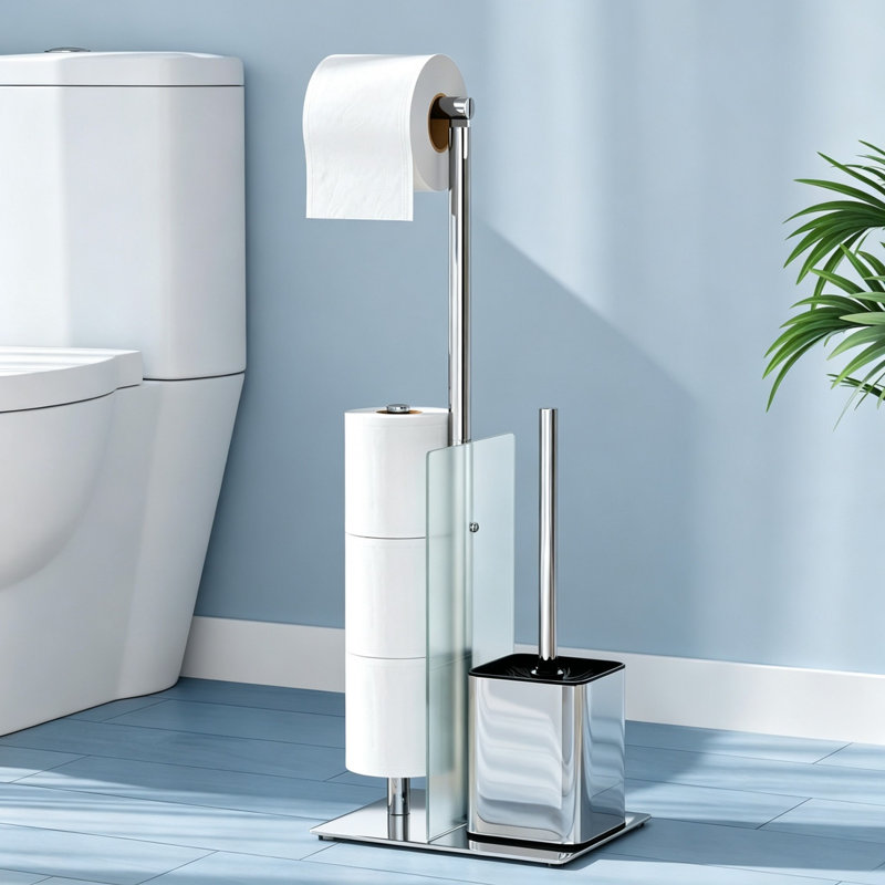 Free Standing Toilet Paper Holder
