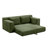 2-Seats Convertible Floor Sofa Bed With Storage Pocket, 3D Folding Mattress Sofa-1638066217-1632083677