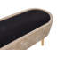 OKLAHOMA Chenille Upholstered Storage Bench