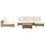 Lounge Set Varallo Rattan Grey-354997304