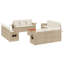  Ensemble de canapé de jardin modulaire en PE rotin beige-1611773763-1611773767