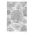 Machine Washable Non-Slip Gray/White Oriental Area Rug-1255516790
