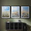 FLORAL Series V - Impression encadrée sur mesure de qualité supérieure mate - 3 pièces-947748886-947748884