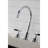 Kingston Brass Kaiser Double-Handle 4-Hole Widespread Kitchen Faucet with Brass Sprayer-51154808