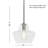 Carlissa 1-Light 9.75” Wide Pendant-109594291