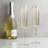 Laurel Crystal Champagne Flutes