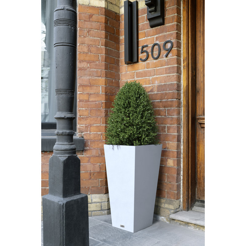Pure Series Midland Planter, 76cm H x 39cm W x 39cm D, 2, White