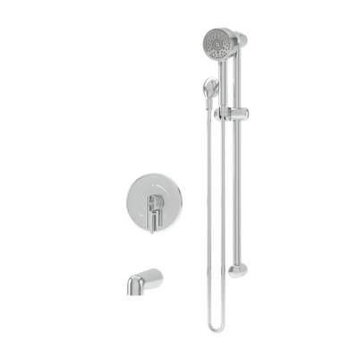 Dia Tub And Hand Shower Trim With Versaflex Integral Diverter
