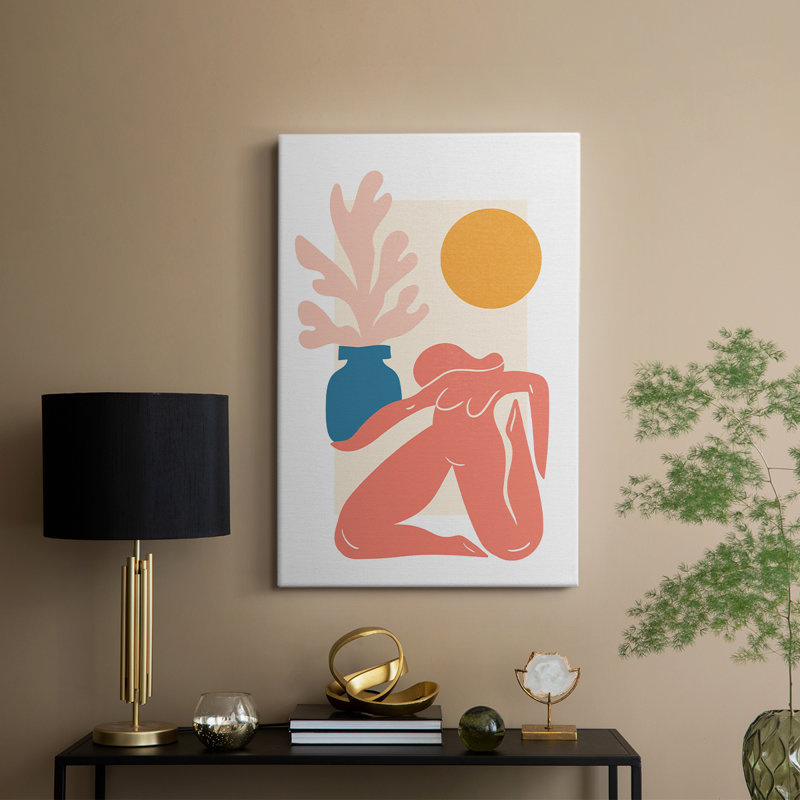 Matisse CDLI, reproduction d'art encadrée Cavas, H 27 po x l 18 po