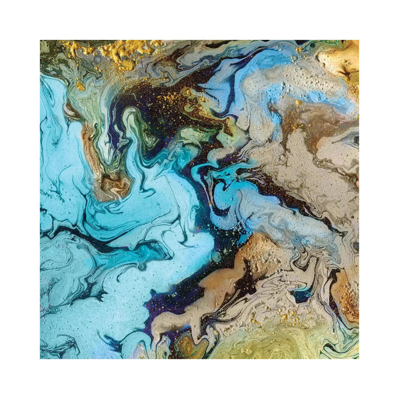 Marble I by Eva Watts - Wrapped Canvas Painting, 30.48 cm H x 30.48 cm W