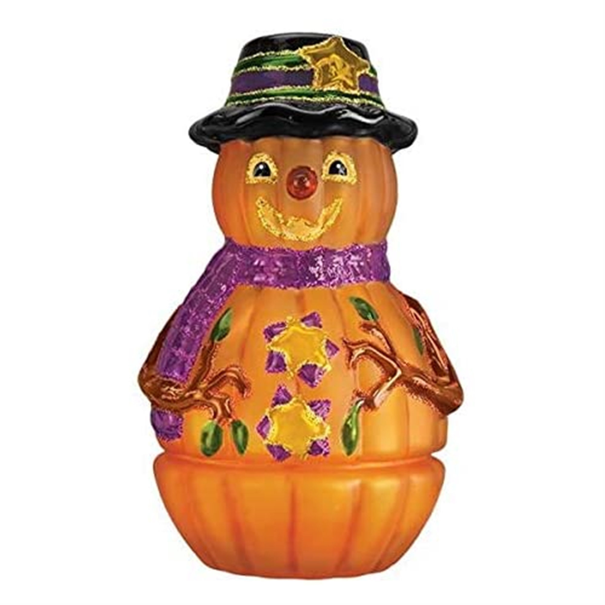 Old World Christmas 6.5'' H Glass Tabletop Candle Accessories Wayfair