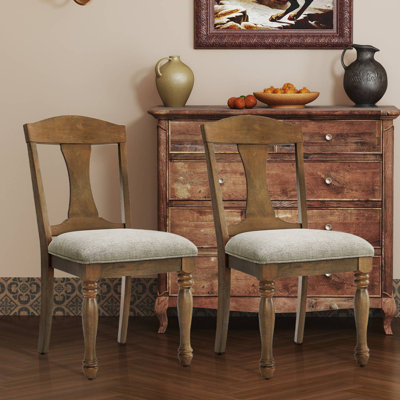 Solid Wood Side Chair (Set Of 2)