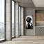 Toile épique Graffiti «The Modernist» par Rich Monet, 30 po x 60 po