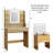 Makeup Vanity Desk With Mirror And Lights, 31.4" Dressing Table With Power Outlet And Storage Stool