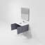 Ensemble de meuble-lavabo mural simple 30 "avec miroir Geneva-1431764510-1348802278