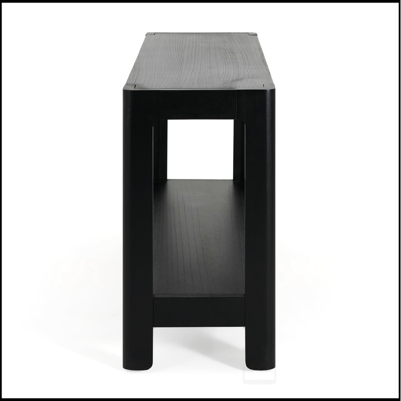 Console Mirod Modern Farmhouse, Noir