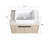 Wall Mounted Bathroom Vanity Set