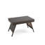 Ensemble 3 pièces de chaises longues d'extérieur