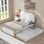 Lit plateforme tapissier avec lit gigogne simple-770430468-770430467