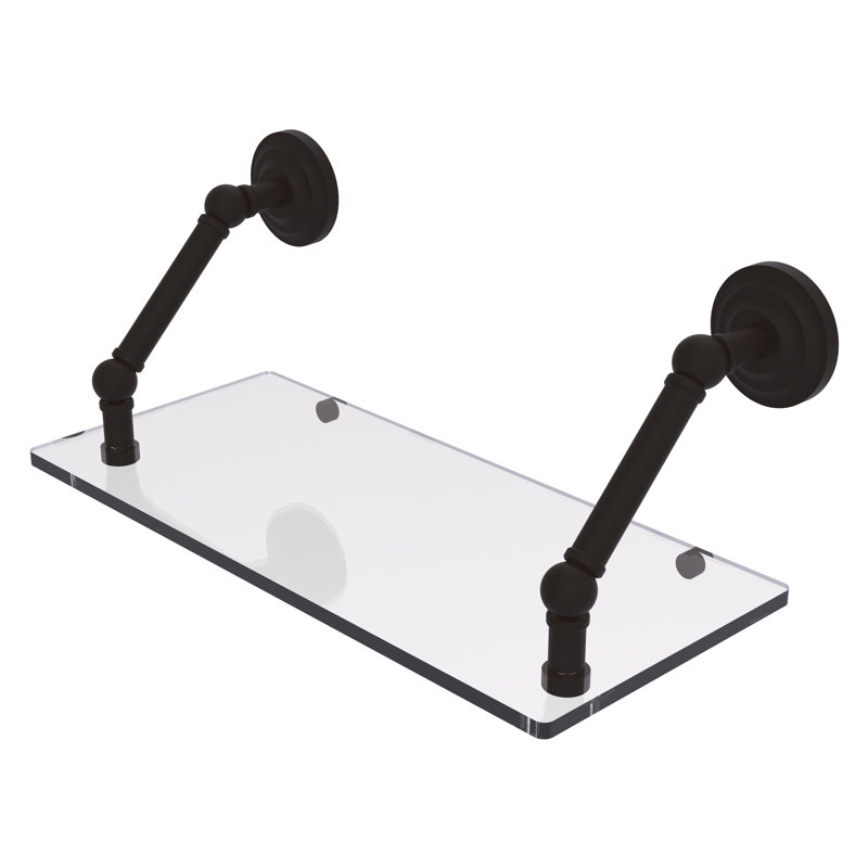 Jhene Bracket Shelf, Oil Rubbed Bronze, 8" H x 18" W x 8" D