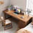 Modern and simple rectangular desk with cabinets-166855109-166855110