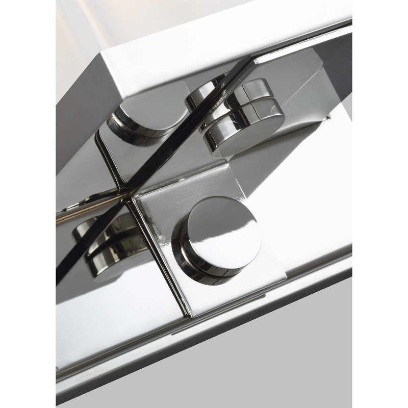 Logan 2 - Light Flush Mounted Sconce, Aged Iron, 16.5" H x 4" W x 8.3" D