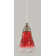 Cord Hung Mini Pendant With Glass