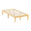 Lit plateforme en bois massif 14 po Janellie-66613370-66613371