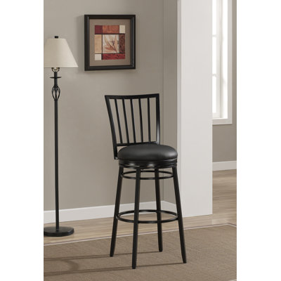 Swivel Upholstered Counter Stool