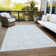 Machine Washable Indoor/Outdoor Claudian ACN1462 Sky Rug