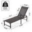 Ensemble de 2 chaises longues d'extérieur réglables pour l'extérieur-178522496-195874661