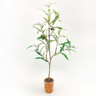Tavelo Faux Potted Olive Tree 31in.