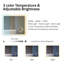 Miroir de salle de bain ANZZI-1547270971