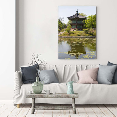 Japanese Park - Wrapped Canvas Print
