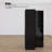 L-Shaped Corner Glass Door Display Case With LED Light