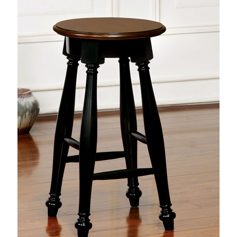 Tabouret de comptoir 24 po Kristasia, Noir