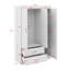 Armoire-penderie 3 portes avec tablettes et miroir-1968637483