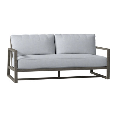 Avondale Aluminum Loveseat - Slate Gray