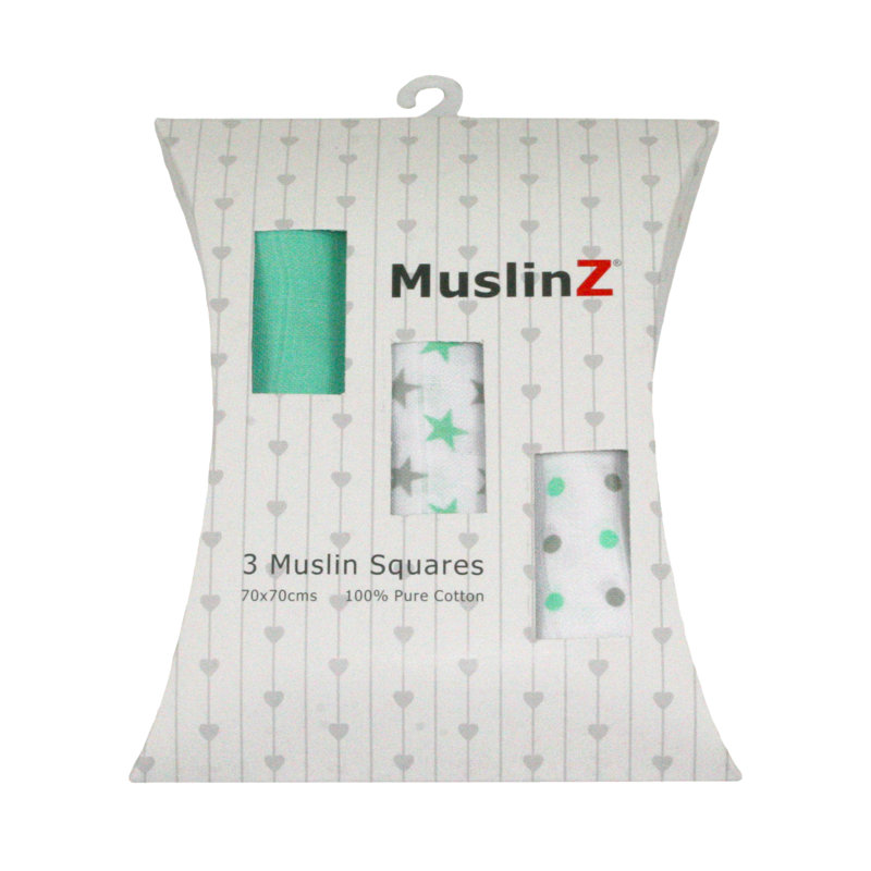 Maisonneuve Cotton Baby Blanket, Mint