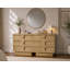 Meuble-buffet Aberdeen en bois massif à 3 tiroirs-1327265548