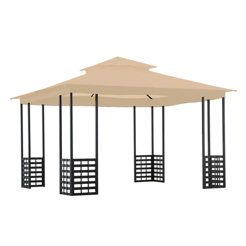 Garden Winds Beige Polyester Replacement Canopy for Canopy