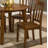Solid Wood Top Four Leg Dining Set-562979898
