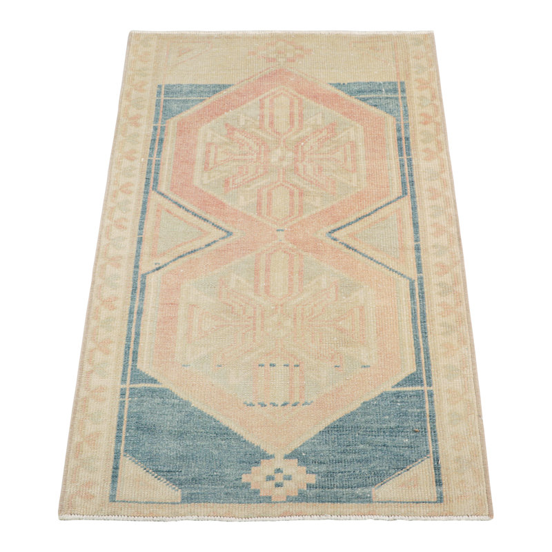 One-of-a-Kind 1'11x2'9 Hand Knotted Area Rug