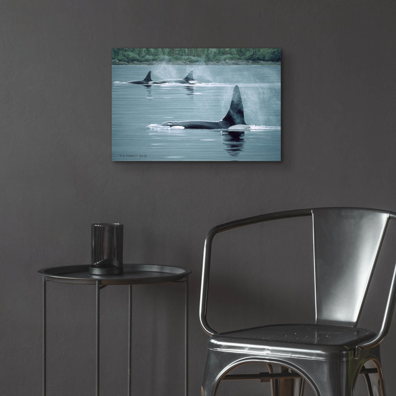 "Orques" par Ron Parker, H 16 po x l 24 po x P 0,2 po