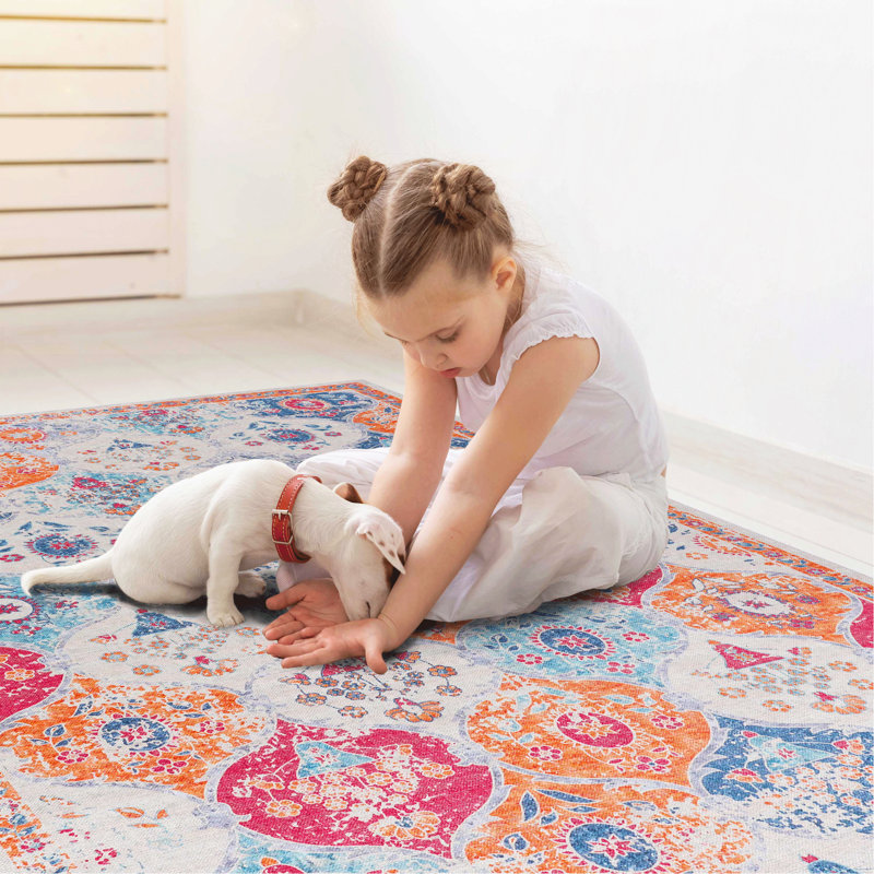 Washable Rug, Rectangle 2' x 3'